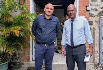 DG Coiplet et Serge Letchimy CTM Espérance