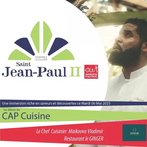 chefs formation CAP Espérance ST JP II 