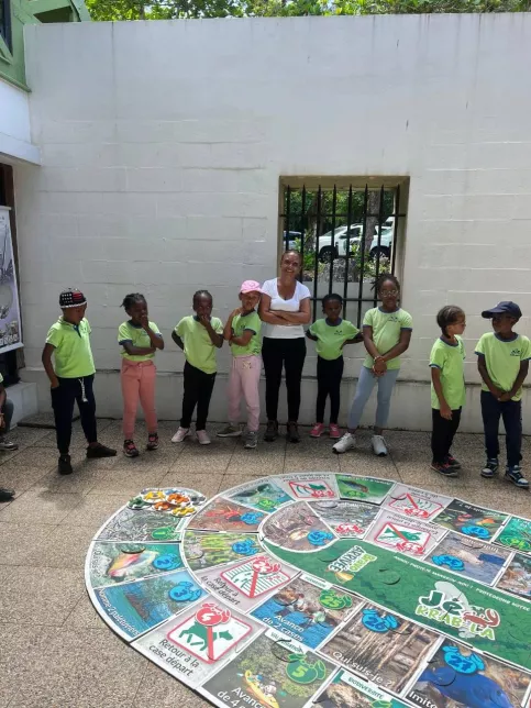 sortie scolaire mangrove élémentaire St JPII Espérance