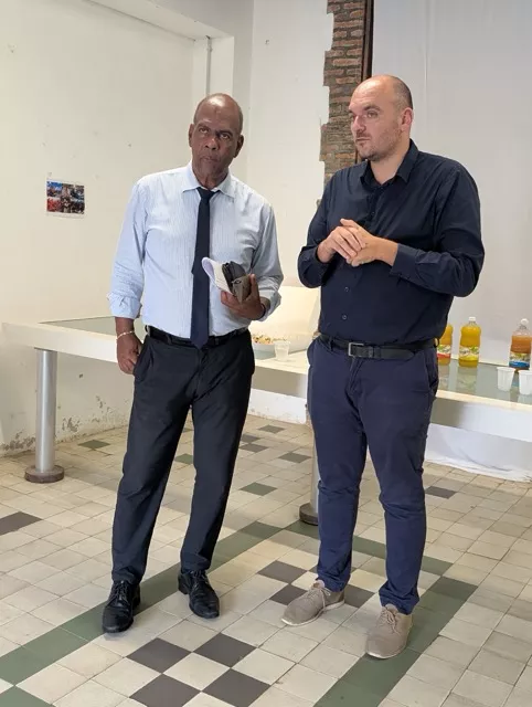 Visite de la CTM avec son président Serge Letchimy à la MECS de l'Espérance